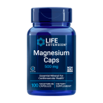 Life Extension Magnesium Caps, 500 mg - Essential Mineral Blend for Cardiovascular & Whole-Body Health - Gluten-Free, Non-GMO, Vegetarian - 100 Vegetarian Capsules