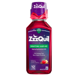 Vicks Zzzquil Nighttime Sleep Aid Liquid, Vanilla Cherry Flavor, 12 fl oz
