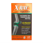XRay Triple Action Joint Health Supplement with Vitamin D, 60 Count