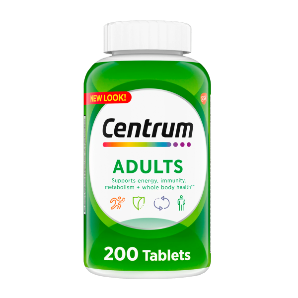 Centrum Adult Multivitamins Multivitamin_Multimineral Supplement, 200 Ct