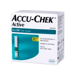 Accu-Chek Active Glucometer Test Strips Box Of 100 (50 X 2) - Görsel 2