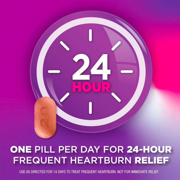 Equate Omeprazole Delayed Release Tablets 20 mg, Acid Reducer, 28 Count - Görsel 3