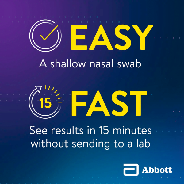 BinaxNOW COVID‐19 Antigen Self Test by Abbott (2 Count) - Görsel 4
