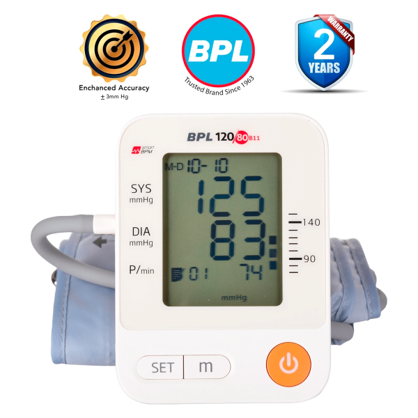 Bpl Automatic 120/80 B11 White Bp Monitor - Görsel 4